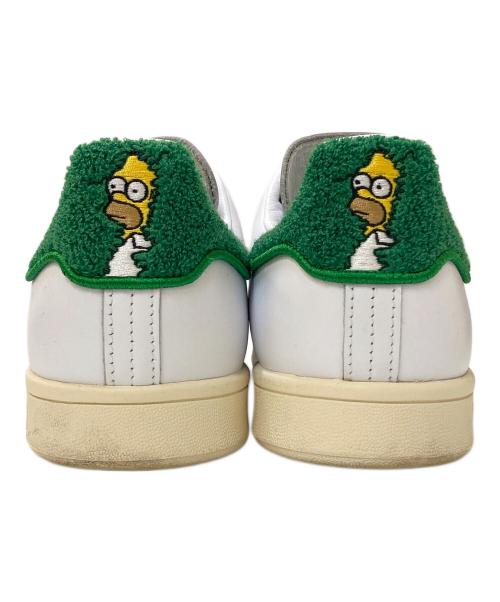 adidas Originals（アディダスオリジナル）adidas Originals (アディダスオリジナル) The Simpsons (ザ シンプソンズ) STAN SMITH ホワイト×グリーン サイズ:30㎝の古着・服飾アイテム