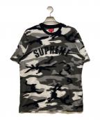 SUPREMEシュプリーム）の古着「Intarsia camo SS」｜ホワイト×グレー