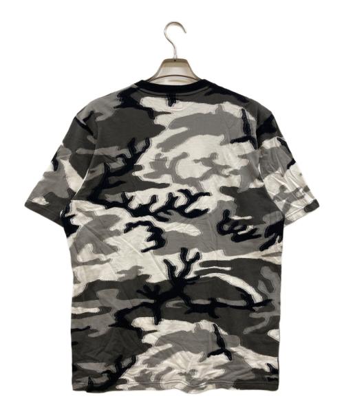 SUPREME（シュプリーム）SUPREME (シュプリーム) Intarsia camo SS ホワイト×グレー サイズ:Ｌの古着・服飾アイテム