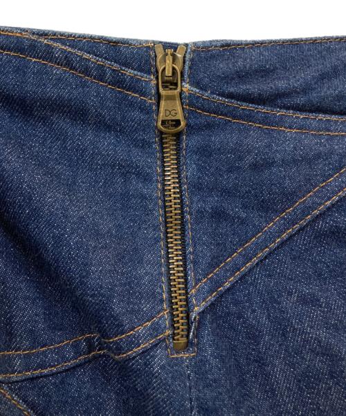 DOLCE & GABBANA（ドルチェ＆ガッバーナ）DOLCE & GABBANA (ドルチェ＆ガッバーナ) rare 立体裁断 デニムパンツ インディゴ サイズ:Lの古着・服飾アイテム