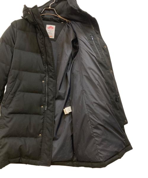 DANTON（ダントン）DANTON (ダントン) RAY BEAMS (レイ ビームス) 別注 フーデッドダウンコート ブラック サイズ:38の古着・服飾アイテム
