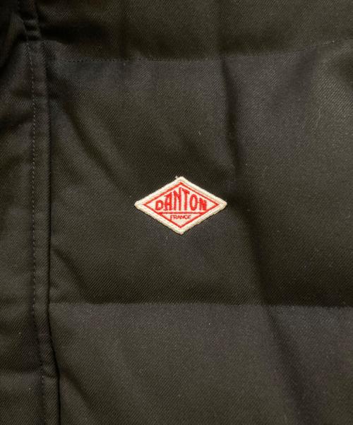 DANTON（ダントン）DANTON (ダントン) RAY BEAMS (レイ ビームス) 別注 フーデッドダウンコート ブラック サイズ:38の古着・服飾アイテム