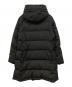 DANTON (ダントン) RAY BEAMS (レイ ビームス) 別注 フーデッドダウンコート ブラック サイズ:38：12000円