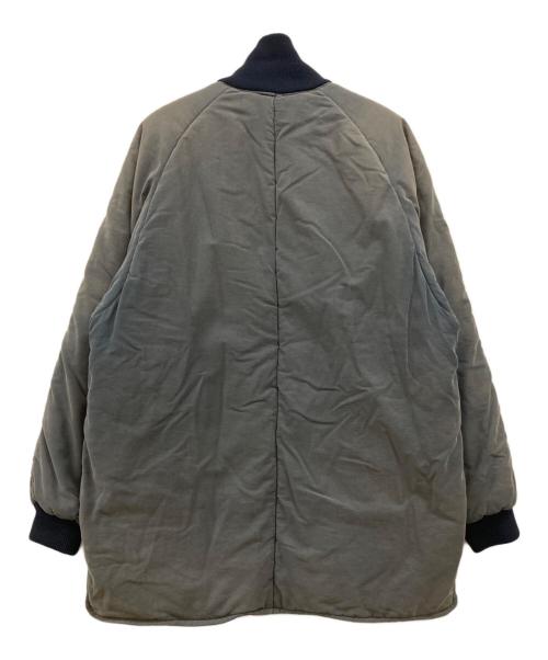 ARMANI JEANS（アルマーニジーンズ）ARMANI JEANS (アルマーニジーンズ) キルティングボンバージャケット ネイビー サイズ:48の古着・服飾アイテム