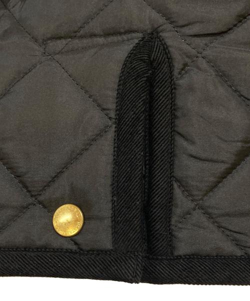 Traditional Weatherwear（トラディショナルウェザーウェア）Traditional Weatherwear (トラディショナルウェザーウェア) ARKLEY ノーカラーキルティングジャケット ブラック サイズ:36の古着・服飾アイテム