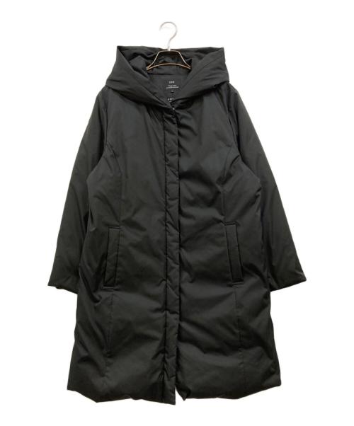 23区（ニジュウサンク）23区 (ニジュウサンク) フーデッドダウンコート ブラック サイズ:44の古着・服飾アイテム
