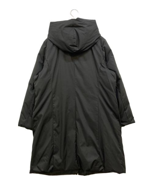 23区（ニジュウサンク）23区 (ニジュウサンク) フーデッドダウンコート ブラック サイズ:44の古着・服飾アイテム