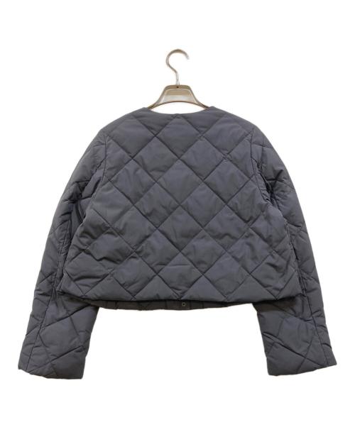 LANVIN en Bleu（ランバンオンブルー）LANVIN en Bleu (ランバンオンブルー) TAION (タイオン) LIMONTA EAST キルティングダウンジャケット グレー サイズ:38 未使用品の古着・服飾アイテム