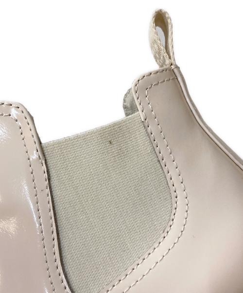 STACCATO（スタッカート）STACCATO (スタッカート) オーキッドサイドゴアデブーツ ベージュ サイズ:24.0の古着・服飾アイテム