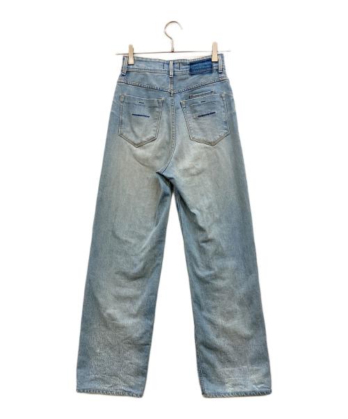 YANUK（ヤヌーク）YANUK (ヤヌーク) 野沢和香 (ノザワワカ) purity ワイドストレートデニム インディゴ サイズ:23の古着・服飾アイテム