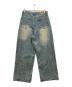 MENES (メネス) バギーデニムパンツ インディゴ サイズ:下記参照：7000円