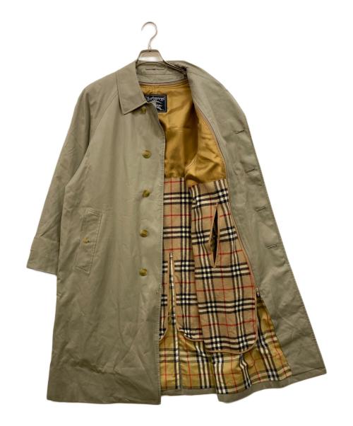 Burberry's（バーバリー）Burberry's (バーバリーズ) ノバチェックライナー付ステンカラーコート ベージュ サイズ:下記参照の古着・服飾アイテム