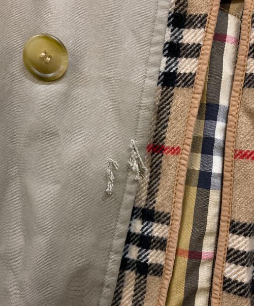 Burberry's（バーバリー）Burberry's (バーバリーズ) ノバチェックライナー付ステンカラーコート ベージュ サイズ:下記参照の古着・服飾アイテム