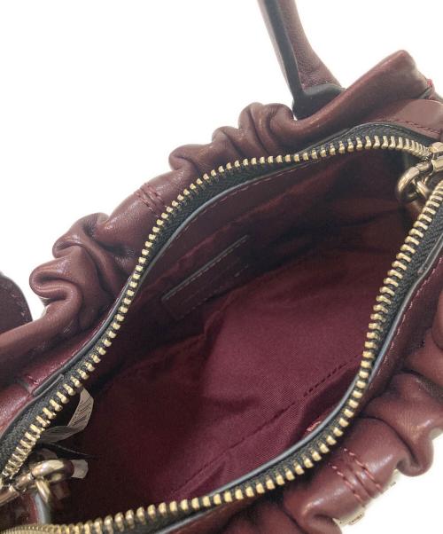 MARC JACOBS（マークジェイコブズ）MARC JACOBS (マークジェイコブズ) ザ クリスティーナ スモール サッチェル ワインレッドの古着・服飾アイテム