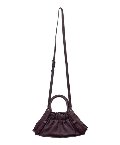 MARC JACOBS（マークジェイコブズ）MARC JACOBS (マークジェイコブズ) ザ クリスティーナ スモール サッチェル ワインレッドの古着・服飾アイテム