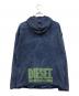 DIESEL (ディーゼル) S-WAF-HOOD FELPA インディゴ サイズ:L 未使用品：15000円