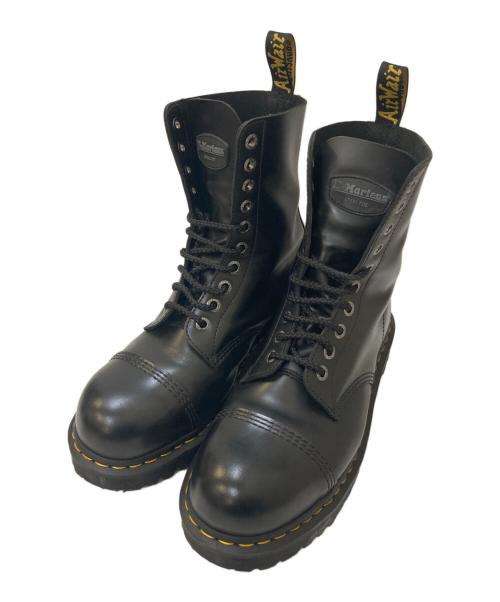 Dr.Martens（ドクターマーチン）Dr.Martens (ドクターマーチン) BXB BOOT 10 EYE レザーブーツ ブラック サイズ:UK10(29㎝)の古着・服飾アイテム