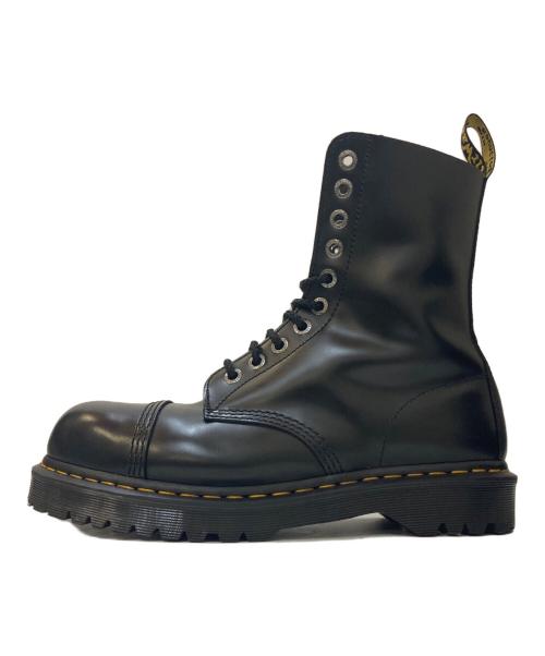 Dr.Martens（ドクターマーチン）Dr.Martens (ドクターマーチン) BXB BOOT 10 EYE レザーブーツ ブラック サイズ:UK10(29㎝)の古着・服飾アイテム