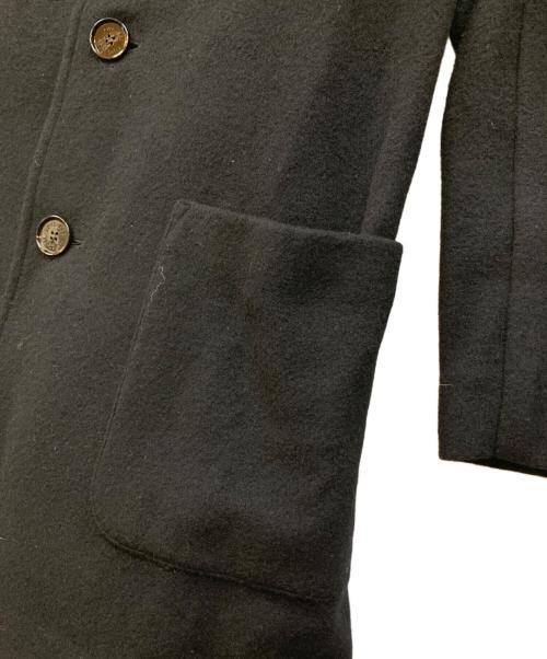 LOVELESS（ラブレス）LOVELESS (ラブレス) ベルト付ラムウールチェスターコート ブラック サイズ:Lの古着・服飾アイテム