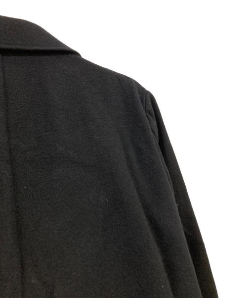 LOVELESS（ラブレス）LOVELESS (ラブレス) ベルト付ラムウールチェスターコート ブラック サイズ:Lの古着・服飾アイテム