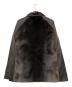 FUR COLLECTION (-) アザラシカーフ レザージャケット グレー サイズ:下記参照：8000円