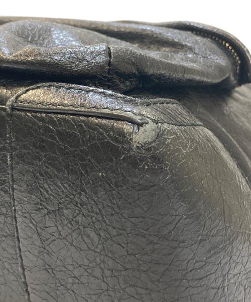 BALENCIAGA（バレンシアガ）BALENCIAGA (バレンシアガ) エクスクルーシブ レザーバックパック ブラックの古着・服飾アイテム