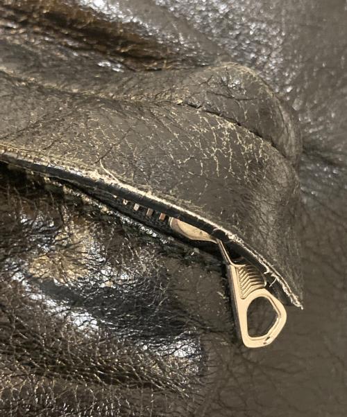 BALENCIAGA（バレンシアガ）BALENCIAGA (バレンシアガ) エクスクルーシブ レザーバックパック ブラックの古着・服飾アイテム