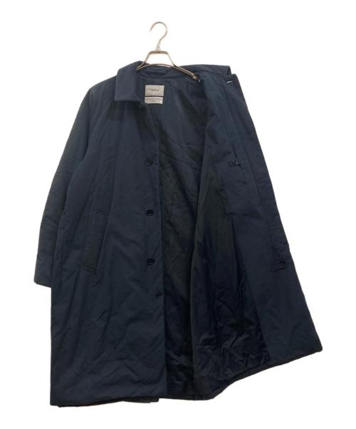 YAECA（ヤエカ）YAECA (ヤエカ) PADDING SOUTIENCOLLAR COAT ネイビー サイズ:Mの古着・服飾アイテム