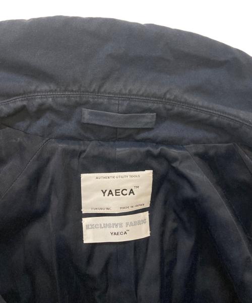 YAECA（ヤエカ）YAECA (ヤエカ) PADDING SOUTIENCOLLAR COAT ネイビー サイズ:Mの古着・服飾アイテム