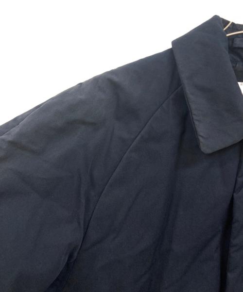 YAECA（ヤエカ）YAECA (ヤエカ) PADDING SOUTIENCOLLAR COAT ネイビー サイズ:Mの古着・服飾アイテム