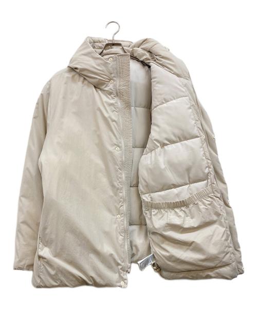 GAP（ギャップ）GAP (ギャップ) フーデッド パファージャケット ベージュ サイズ:Lの古着・服飾アイテム
