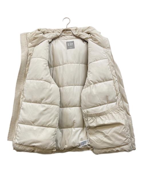 GAP（ギャップ）GAP (ギャップ) フーデッド パファージャケット ベージュ サイズ:Lの古着・服飾アイテム