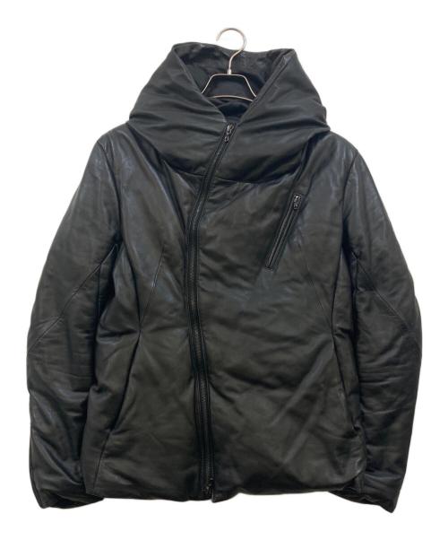 TORNADO MART（トルネードマート）TORNADO MART (トルネードマート) ドラムダイレザーダウンJK ブラック サイズ:Lの古着・服飾アイテム