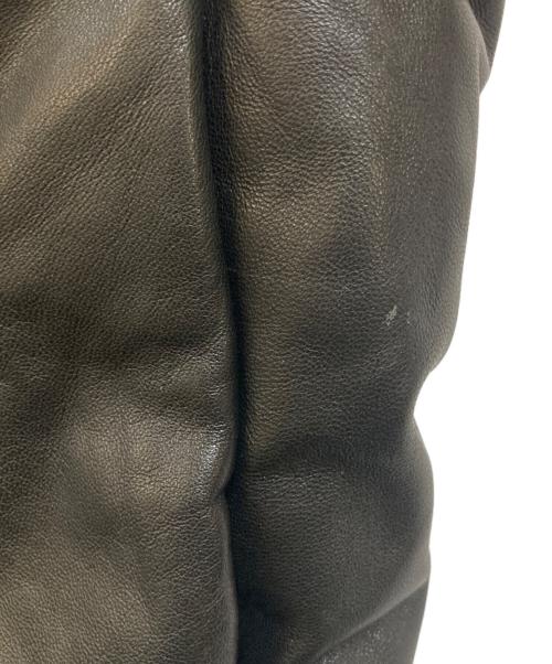 TORNADO MART（トルネードマート）TORNADO MART (トルネードマート) ドラムダイレザーダウンJK ブラック サイズ:Lの古着・服飾アイテム