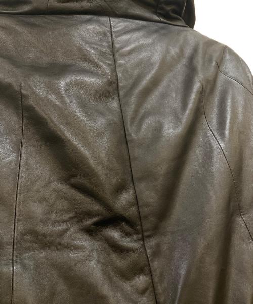 TORNADO MART（トルネードマート）TORNADO MART (トルネードマート) ドラムダイレザーダウンJK ブラック サイズ:Lの古着・服飾アイテム