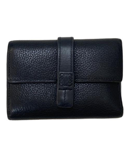 LOEWE（ロエベ）LOEWE (ロエベ) アナグラム バーティカルウォレット ブラックの古着・服飾アイテム