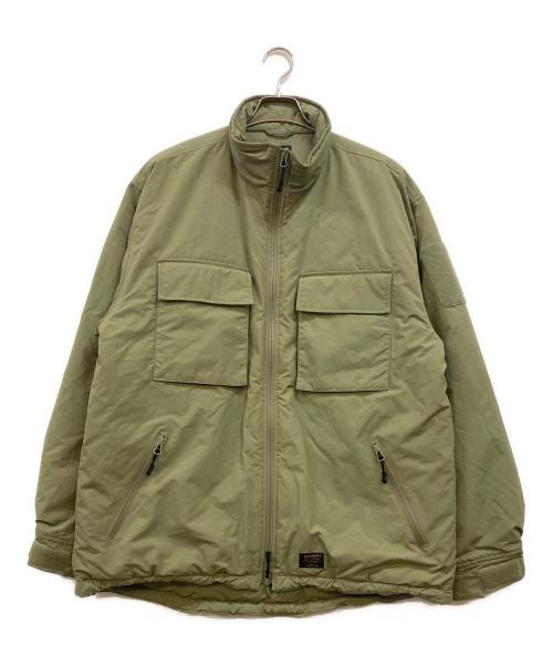 Carhartt WIP（カーハート ワークインプログレス）Carhartt WIP (カーハート ワークインプログレス) GUNTHER JACKET ミリタリージャケット グリーン サイズ:Lの古着・服飾アイテム