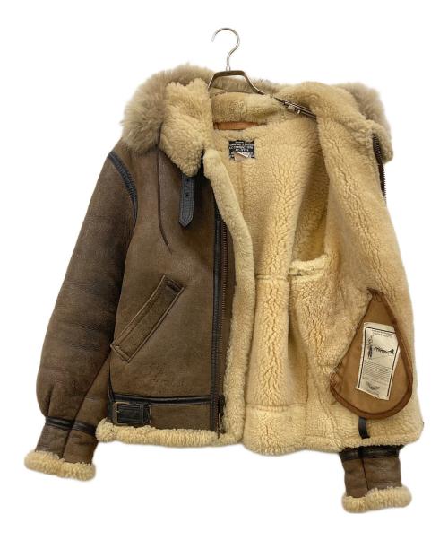 AVIREX（アヴィレックス）AVIREX (アヴィレックス) TYPEB-3ムートンフライトジャケット ブラウン サイズ:32の古着・服飾アイテム