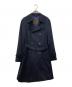 MACKINTOSH LONDON（マッキントッシュ ロンドン）の古着「ウールトレンチコート」｜ネイビー