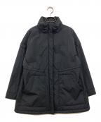 UNTITLEDアンタイトル）の古着「ヴィンテージタフタ 中綿2WAYコート」｜ブラック