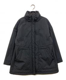 UNTITLED（アンタイトル）の古着「ヴィンテージタフタ 中綿2WAYコート」｜ブラック