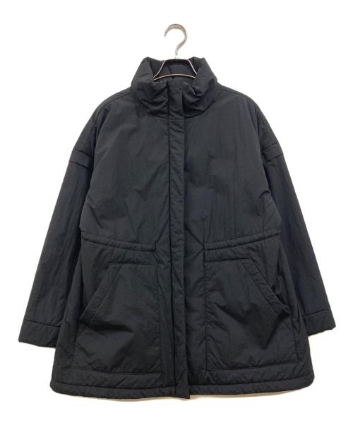 UNTITLED（アンタイトル）UNTITLED (アンタイトル) ヴィンテージタフタ 中綿2WAYコート ブラック サイズ:1の古着・服飾アイテム