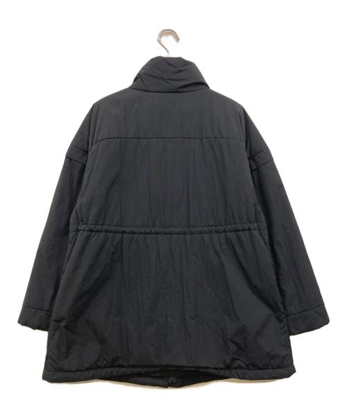 UNTITLED（アンタイトル）UNTITLED (アンタイトル) ヴィンテージタフタ 中綿2WAYコート ブラック サイズ:1の古着・服飾アイテム