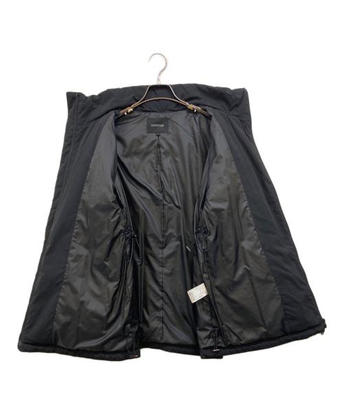 UNTITLED（アンタイトル）UNTITLED (アンタイトル) ヴィンテージタフタ 中綿2WAYコート ブラック サイズ:1の古着・服飾アイテム