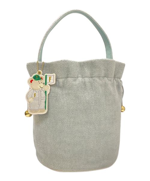 FEILER（フェイラー）FEILER (フェイラー) ゴルフ パイルトートバッグ スカイブルーの古着・服飾アイテム