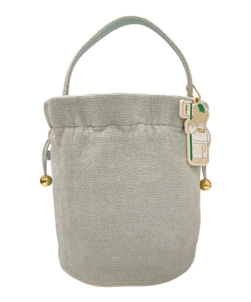 FEILER（フェイラー）FEILER (フェイラー) ゴルフ パイルトートバッグ スカイブルーの古着・服飾アイテム