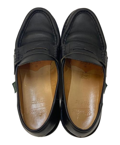 PARABOOT（パラブーツ）PARABOOT (パラブーツ) REIMS コインローファー ブラック サイズ:7 1/2の古着・服飾アイテム