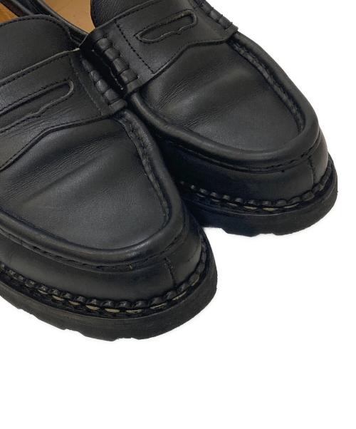 PARABOOT（パラブーツ）PARABOOT (パラブーツ) REIMS コインローファー ブラック サイズ:7 1/2の古着・服飾アイテム