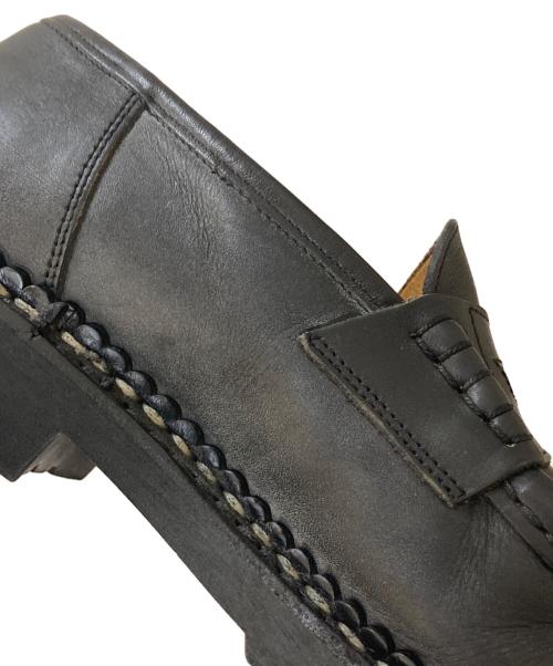 PARABOOT（パラブーツ）PARABOOT (パラブーツ) REIMS コインローファー ブラック サイズ:7 1/2の古着・服飾アイテム