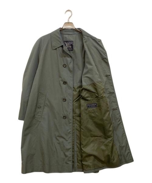 Burberry's（バーバリーズ）Burberry's (バーバリーズ) 80's ステンカラーコート グリーン サイズ:下記参照の古着・服飾アイテム